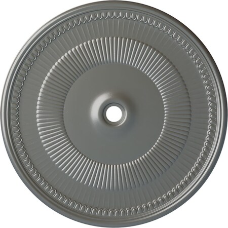 Ekena Millwork Nevio Ceiling Medallion (Fits Canopies up to 4 3/4"), 51 1/8"OD x 3 5/8"ID x 1 1/2"P CM51NESLS